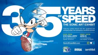 SEGA and iam8bit Celebrate Sonic The Hedgehog’s 35th Birthday with Upcoming 35 Years of Speed: The Sonic Art Exhibit and Fan Art Showcase