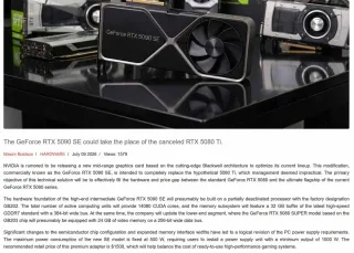 No, Nvidia isn’t launching a GeForce RTX 5090 SE with this ‘leaked’ spec