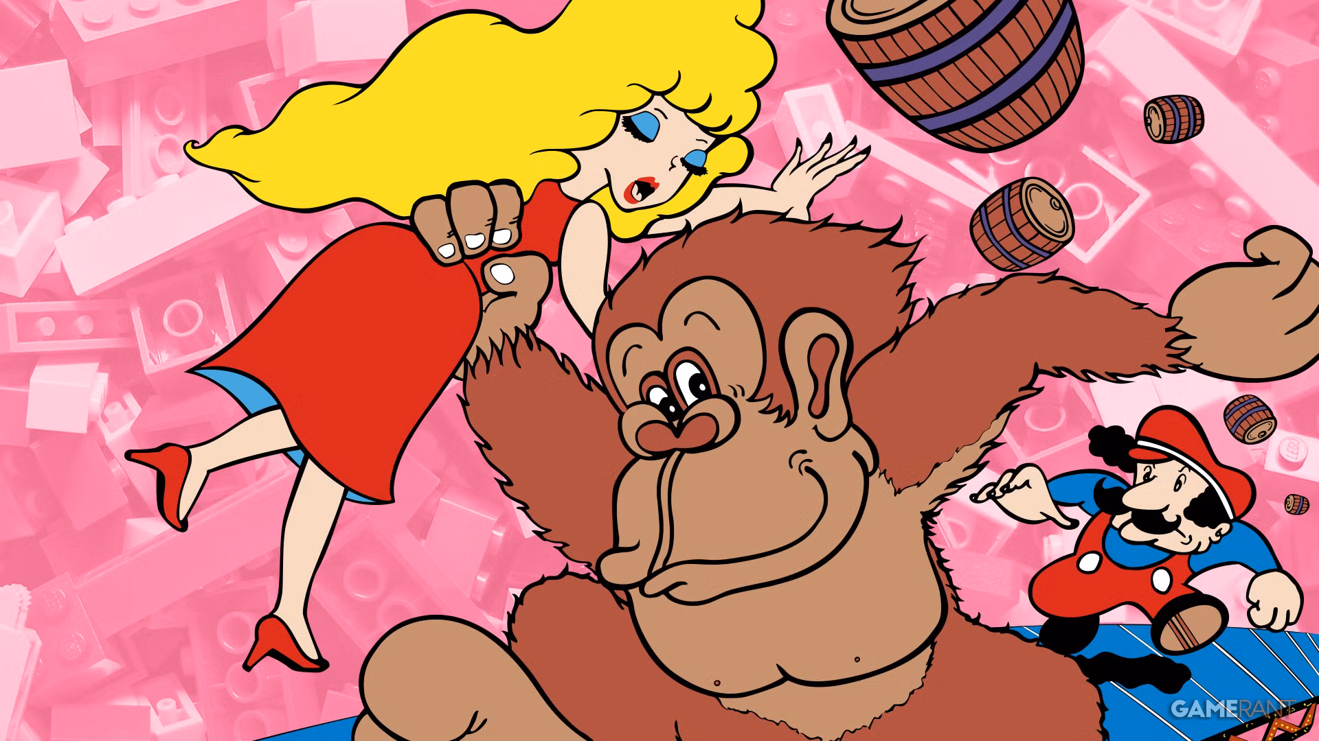 $200 LEGO Donkey Kong Arcade Set Leaked