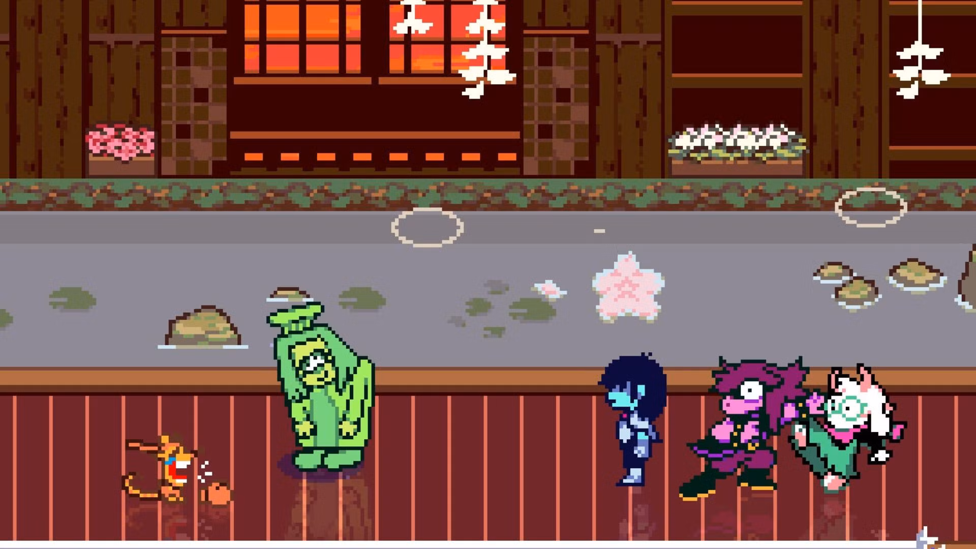 Orange & Green Boss Guide in Deltarune