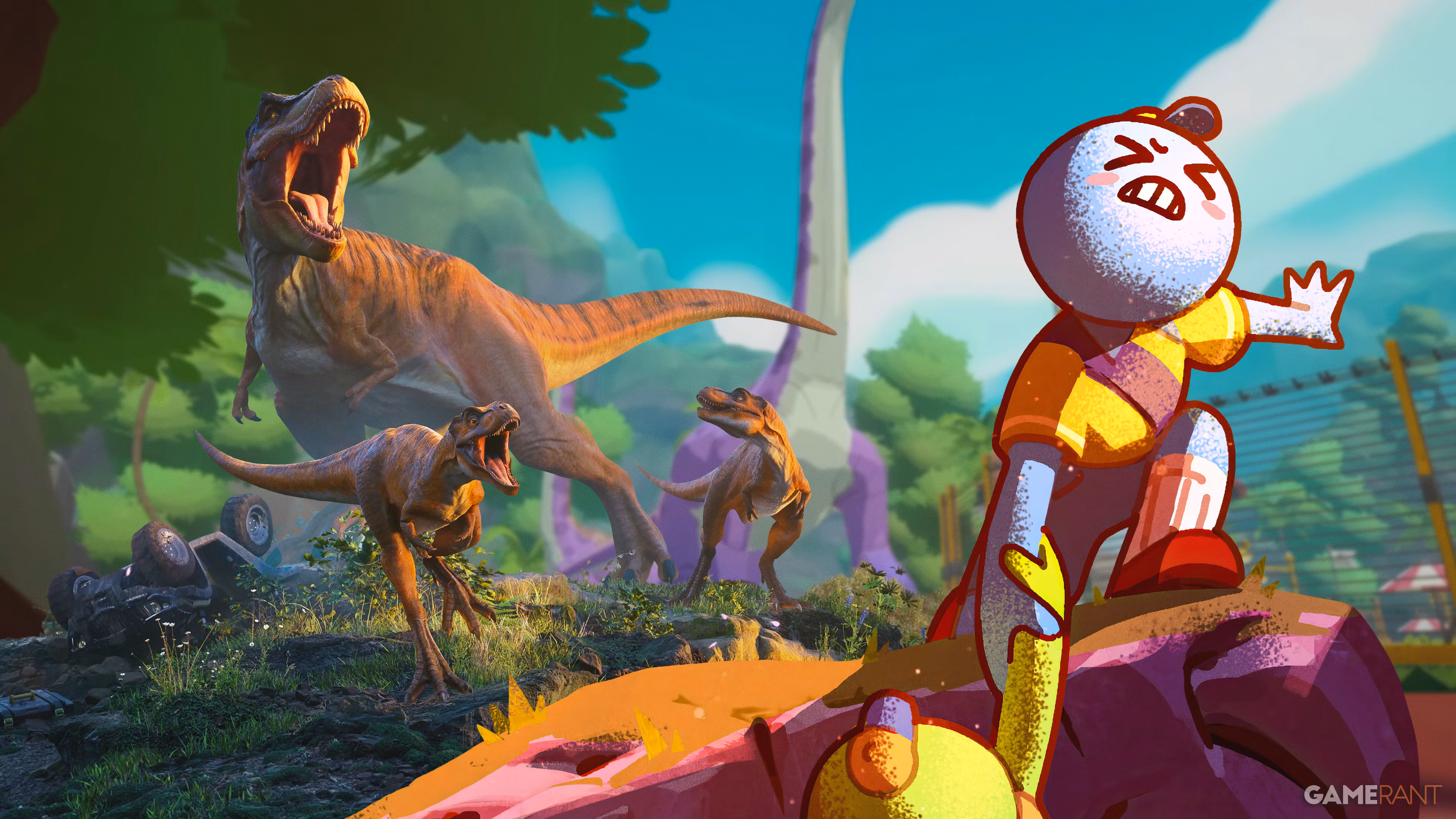 New Co-Op Game on Steam is Peak Meets Jurassic Park