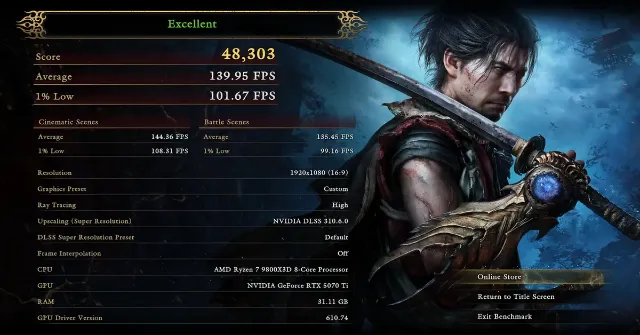 Capcom Releases Official Onimusha Way of the Sword PC Benchmark Tool