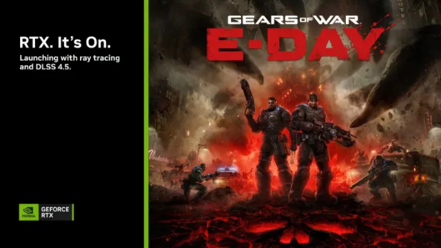 Gears of War: E-Day Will Launch with NVIDIA DLSS 4.5 Dynamic Multi Frame Generation and Ray Tracing on PC