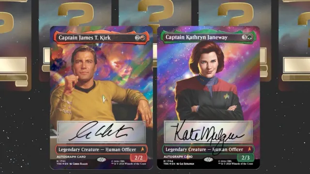 Magic: The Gathering Reveals First Ever Signed Cards In New Star Trek Set