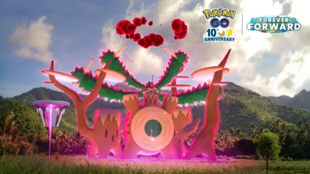 Gigantamax Rillaboom drums towards Pokémon GO's Max Battle Day Aug. 1st, 2026
