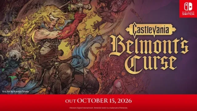 Castlevania: Belmont’s Curse launches on Switch Oct. 15th, 2026