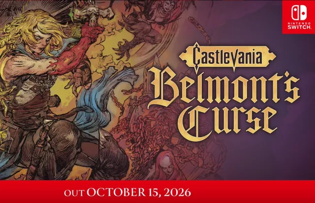Castlevania: Belmont's Curse launches on October 15 for Nintendo Switch as well