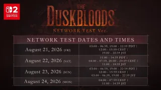 The Duskbloods Closed Network Test takes place late August 2026