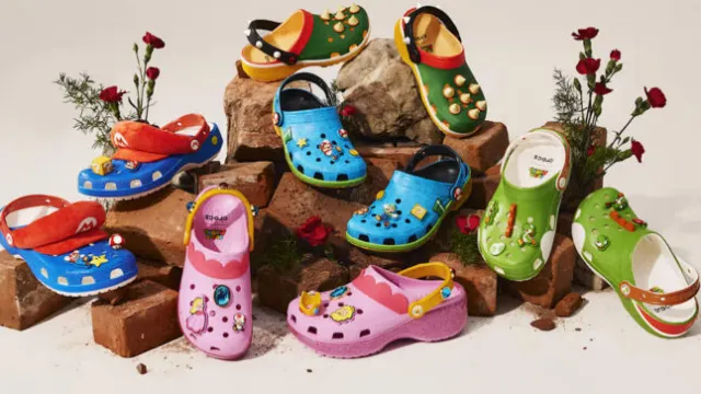 Super Mario x Crocs collection available now in Australia