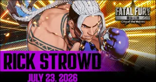 Rick Strowd gameplay trailer for Fatal Fury: City of the Wolves