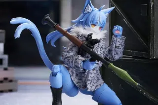 Japan Self-Defense Force’s official cat boy furry mascot is now getting a plastic model kit