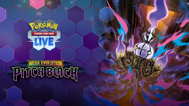 Pokémon TCG: Mega Evolution—Pitch Black Is Now Available in Pokémon TCG Live