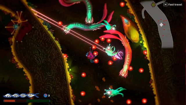 Pathogenic is a lovely top-down shooter that splices Spore, Plague Inc. and Innerspace