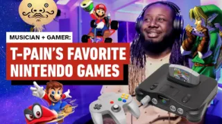 T-Pain discusses his love for Nintendo and the Mario Kart series