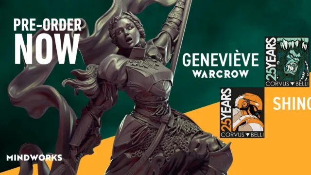 Mindworks launches its second wave of Corvus Belli collectable figures