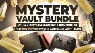 Fanatical's Mystery Vault Bundle offers keys from $1 and a Steam Machine grand prize