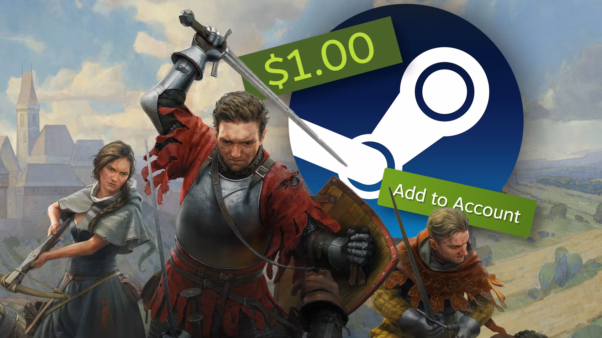 Steam Users Have a Chance to Get 10/10 Open-World RPG Kingdom Come: Deliverance 2 for $1