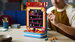 Playable Lego Donkey Kong Arcade set finally revealed after weeks of leaks, and you can buy it now