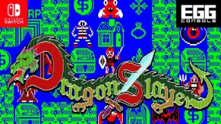 EGGCONSOLE Dragon Slayer Level 2.0 PC-8801 launches on Switch today