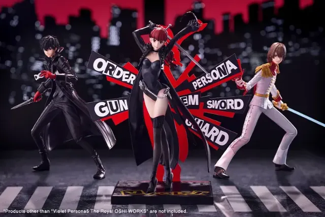 Persona 5 Royal Joker, Violet and Crow OSHI WORKS figures on the way