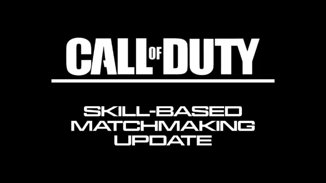 Call of Duty is further reducing skill-based matchmaking