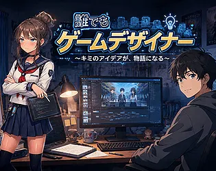 誰でもゲームデザイナー [Free] [Visual Novel]