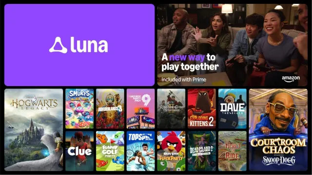 Amazon is integrating Luna cloud gaming with the Prime Video app
