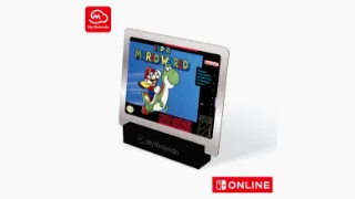 Super Mario World Desktop Metal Display available on My Nintendo (Switch Online member exclusive)