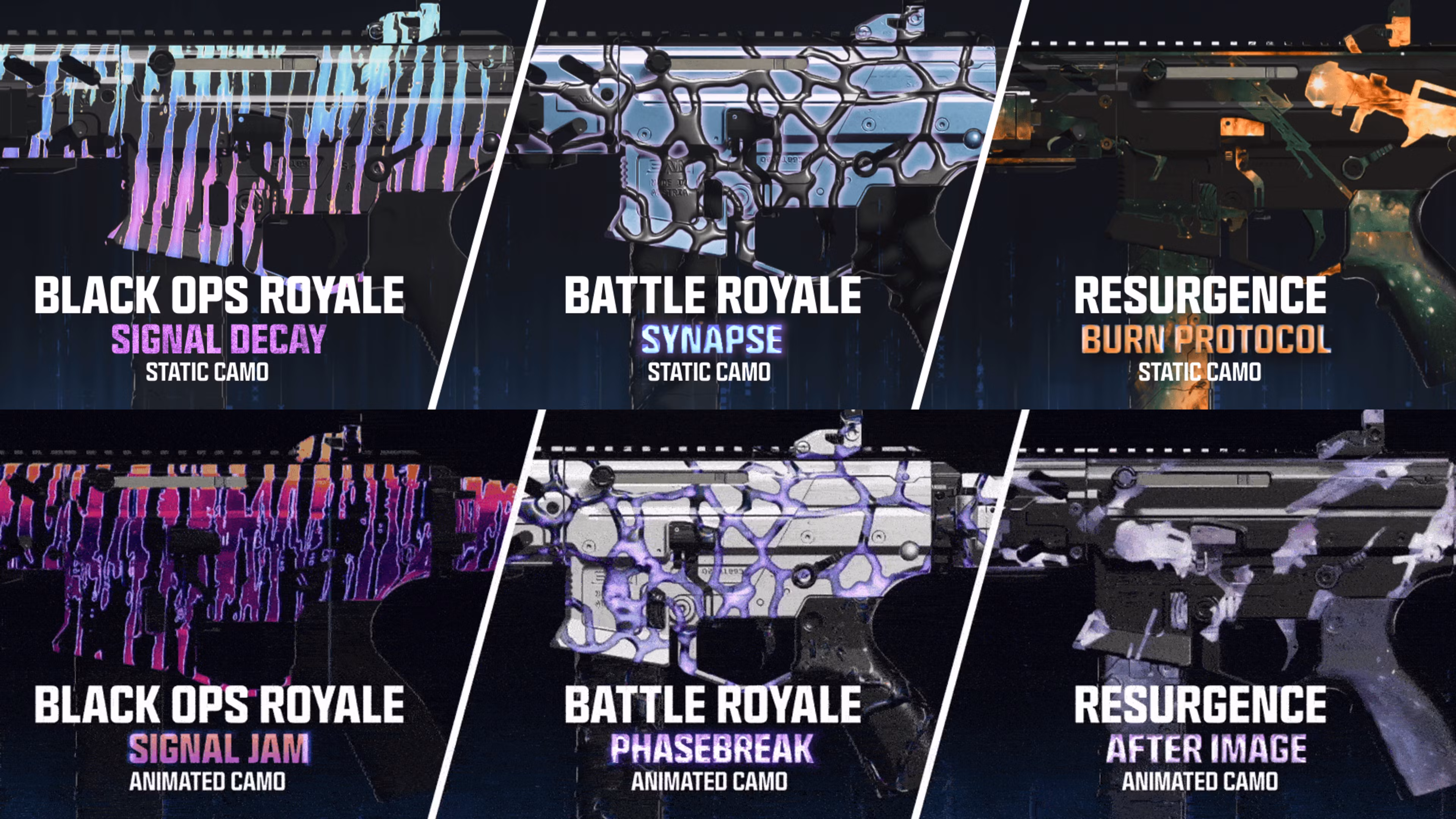 All COD Warzone Season 5 Win Streak Camos