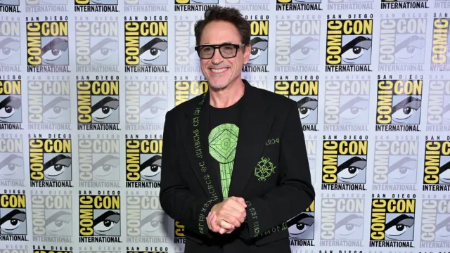 Avengers: Doomsday Star Robert Downey Jr. Hid a Secret Message on His Jacket During Marvel's Comic Con Panel — And Now Its Latverian Runes Have Been Translated