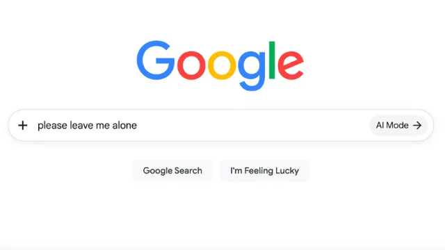 Stop Talking To Me, Google Search