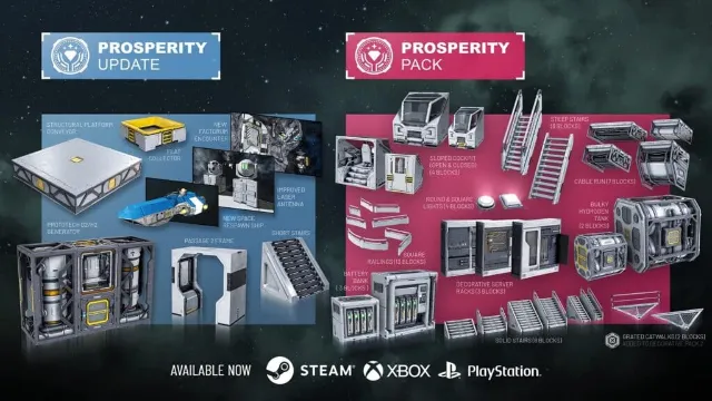 Space Engineers’ free Prosperity update adds a dangerous new faction and Prototech rewards