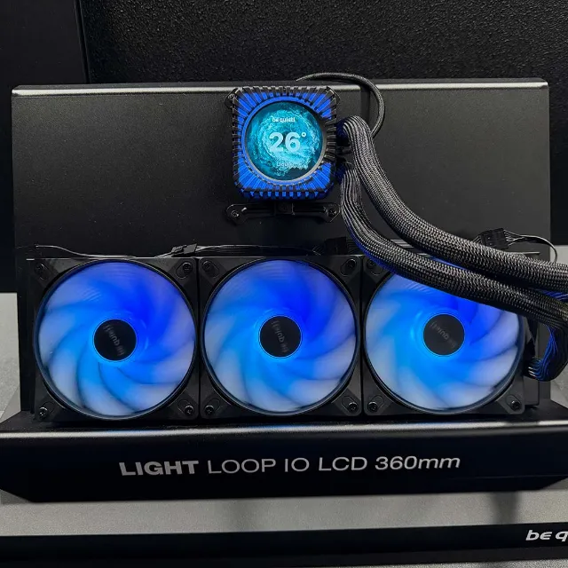 be quiet! unleashes its first AIO cooler with a screen – meet the Light Loop IO LCD