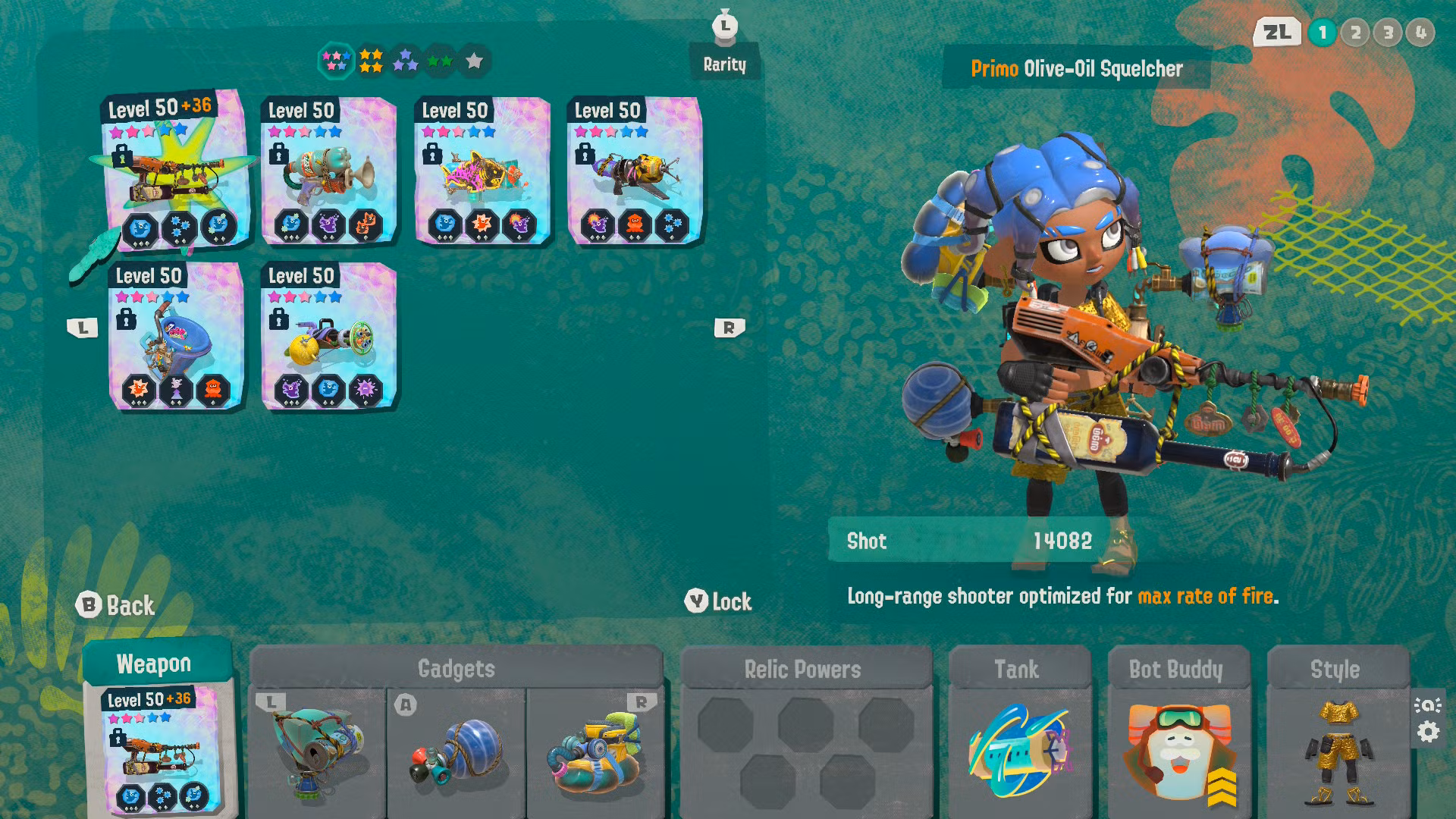 Splatoon Raiders 5 Star Weapon Farm Guide