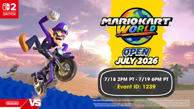 Turn up the heat this summer in the Mario Kart World Open July 2026 event (UPDATE)