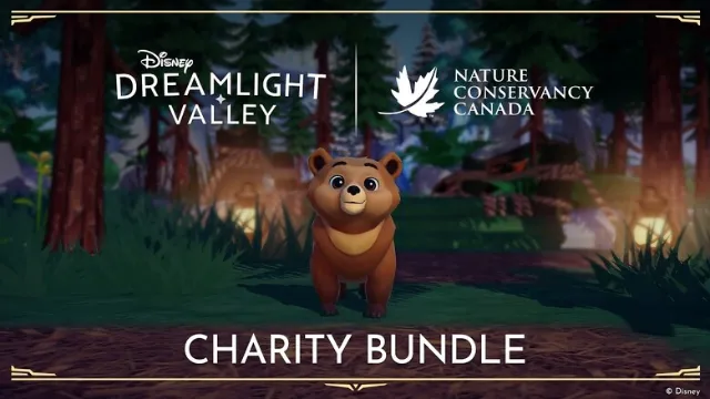 Disney Dreamlight Valley "Grizzly Bear Cub" Bundle for Charity Announced