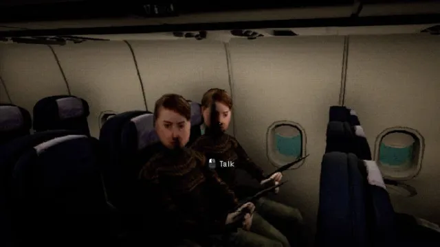 Serve refreshments and spot demons in Night Plane, a PSX-style horror job sim about being a flight attendant in 1999