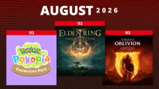 Nintendo takes a look at Switch/Switch 2 games for August 2026