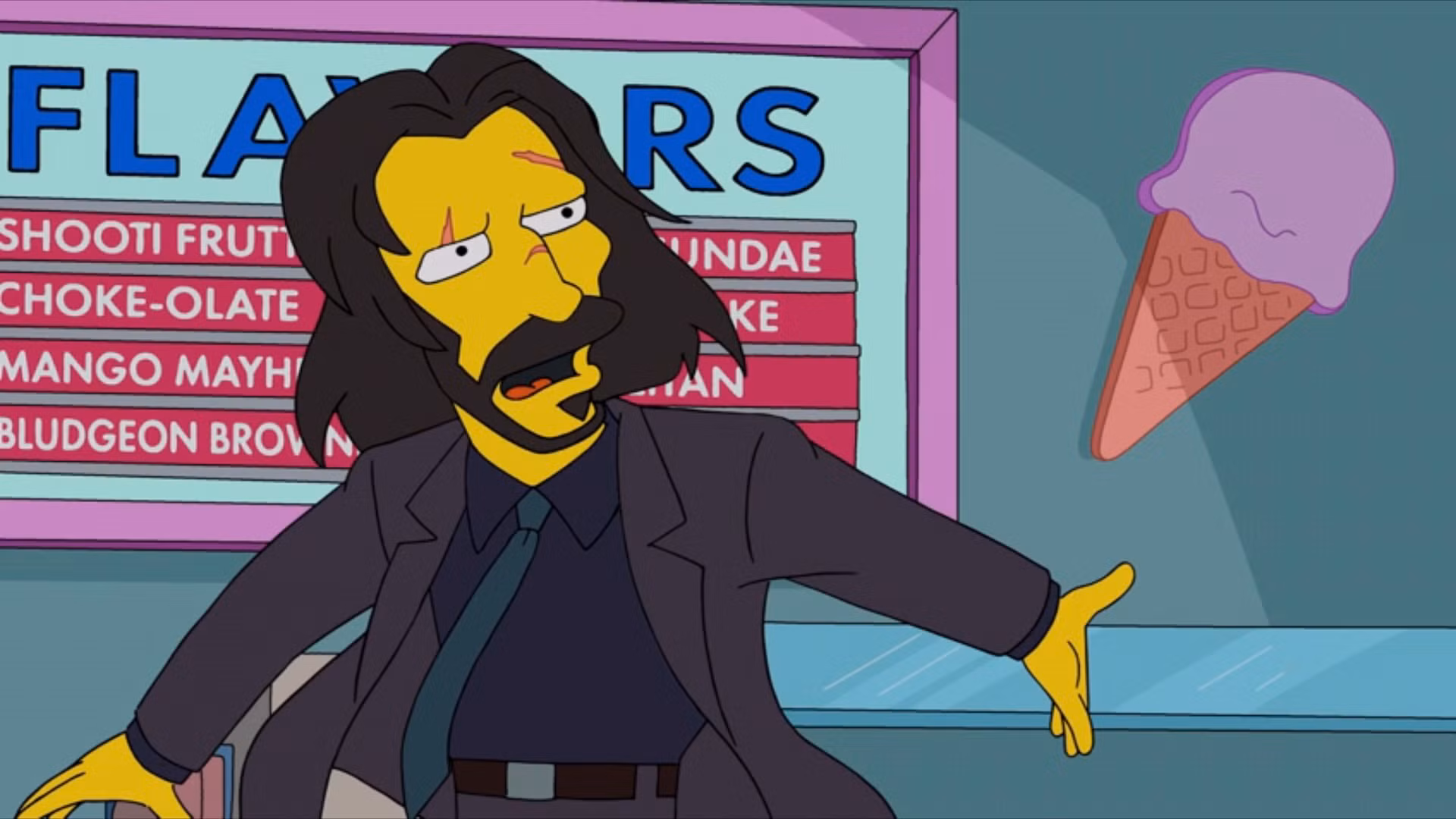 The Simpsons return to Fortnite with a surprise guest: John Wick