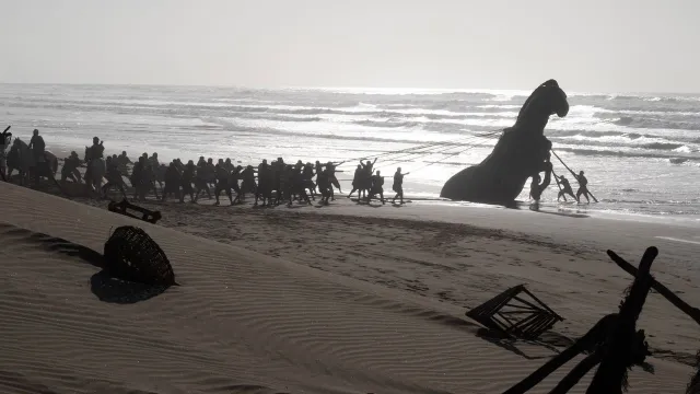 The Odyssey cut one of the "most beautiful shots" from Christopher Nolan's final movie