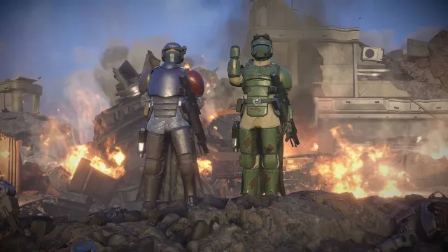 Everything in the Helldivers 2 Warhammer 40K Warbond