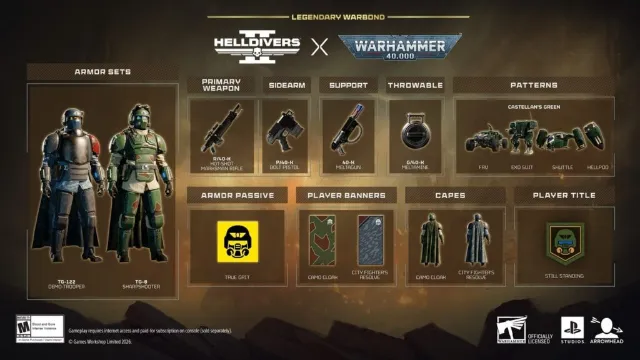 Helldivers 2 x Warhammer 40,000 drops Meltaguns and Bolt Pistols into battle in August