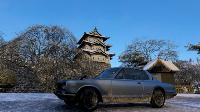 Where to find Hirosaki Castle in Forza Horizon 6
