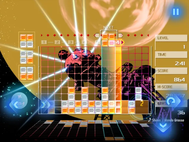 Lumines Remastered officially gets a surprise release on iOS and Android