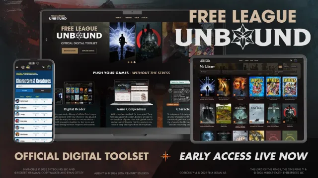 Free League Unbound now in early access
