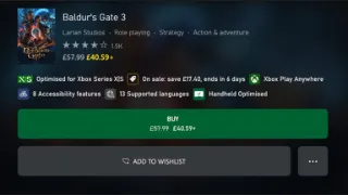 Baldur’s Gate 3 finally joins Xbox Play Anywhere program