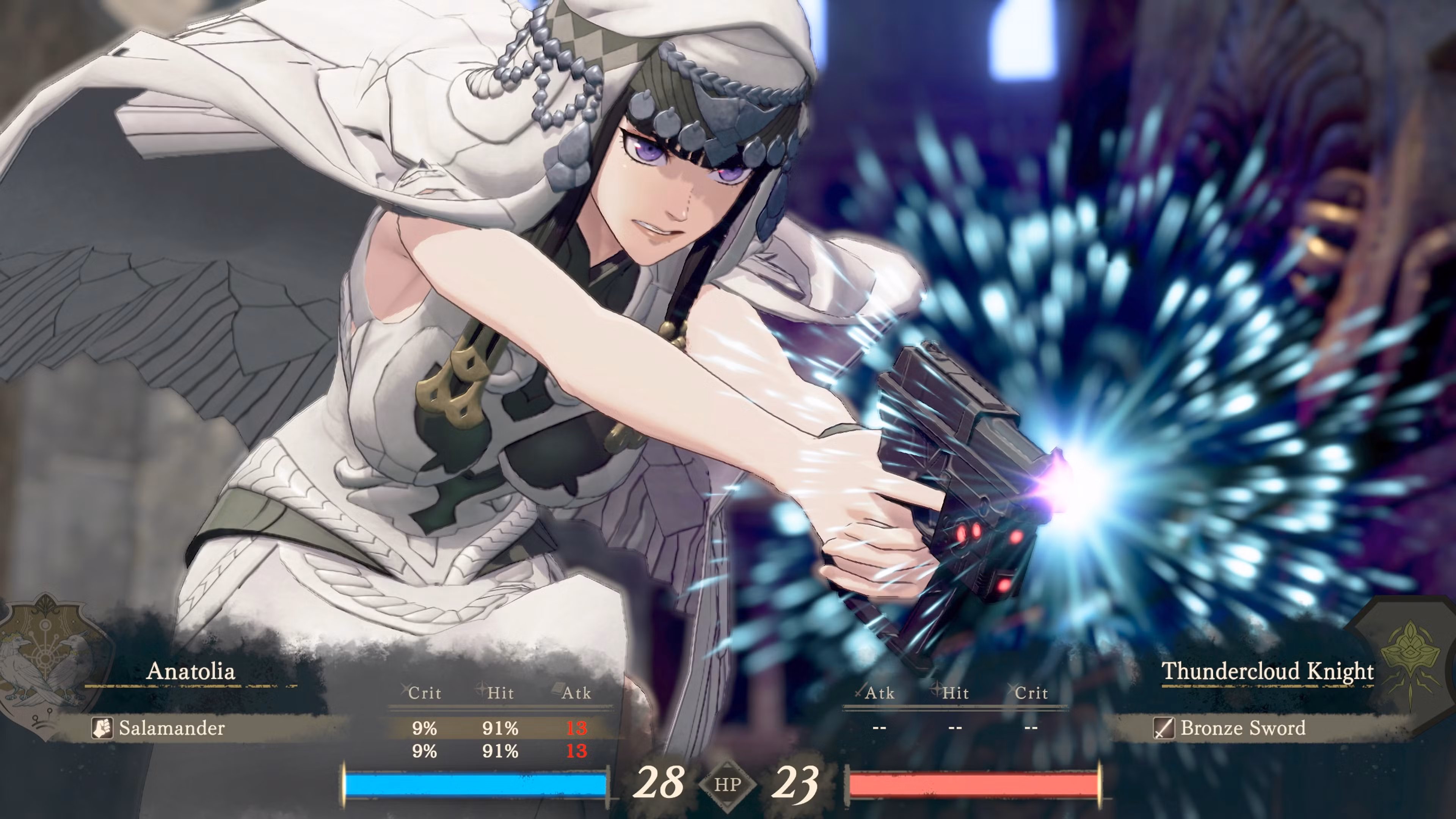 Fire Emblem: Fortune's Weave adds surprise new weapon: guns!