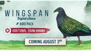 Wingspan: Bird Pack: Additional Asian Avians now available