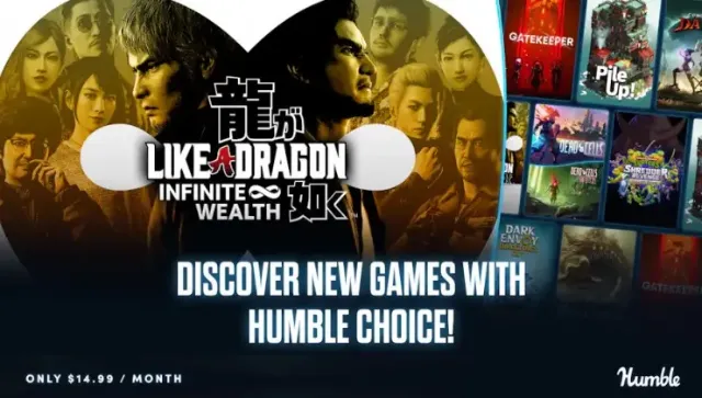 Humble Choice for August 2026 brings TMNT: Shredder's Revenge, Like a Dragon: Infinite Wealth and more