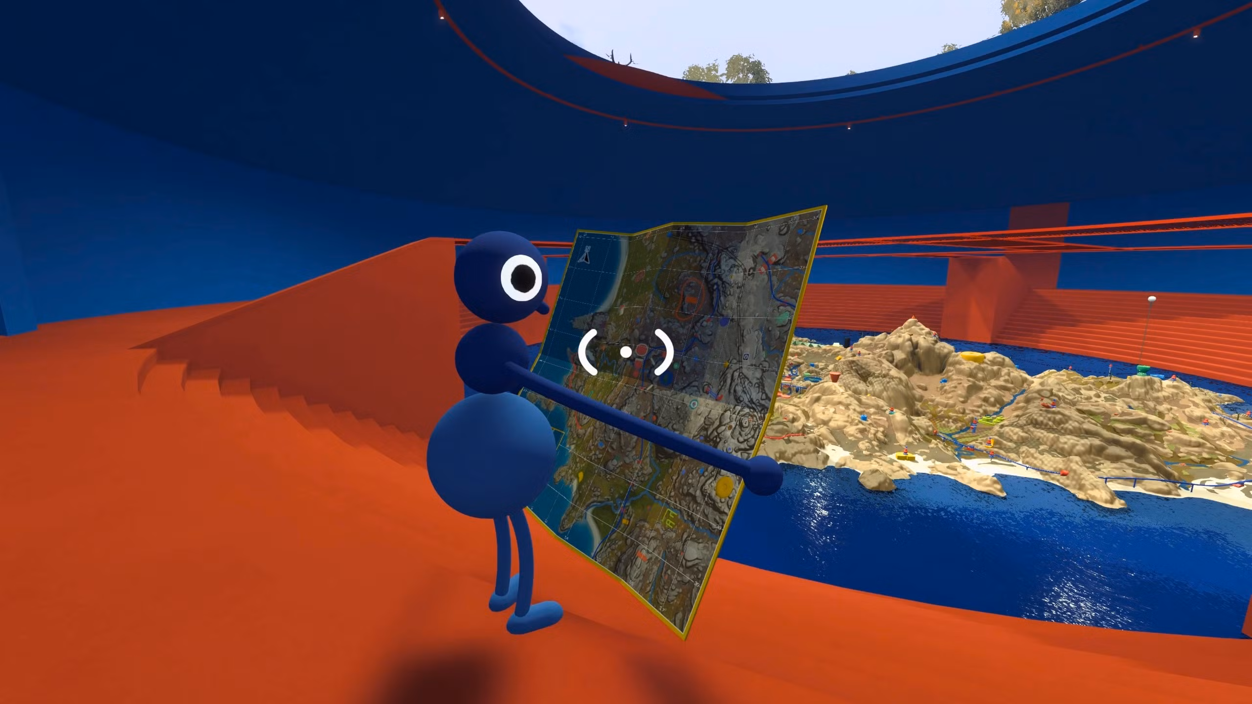 Big Walk Red Tower Solution & Map Location (Big View Trophy)